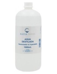 Rueda Farma Agua Destilada Limpiadora 1000Ml