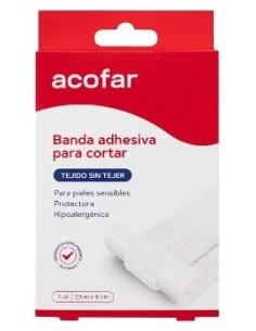 Acofar Apósito Adhesivo Banda Tejido Sin Tejer 75X8 Cm