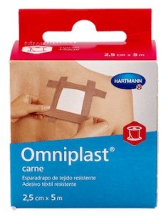 Omniplast® Esparadrapo Rosa Tela 5Mx2,5Cm 1Ud