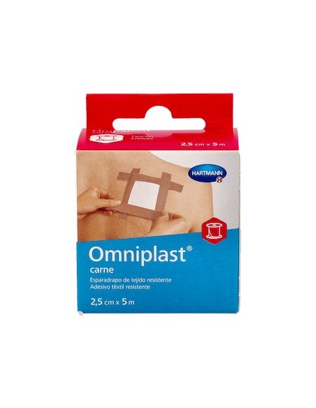 Omniplast® Esparadrapo Rosa Tela 5Mx2,5Cm 1Ud