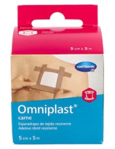 Esparadrapo Omniplast Carne 5 M X 5 Cm