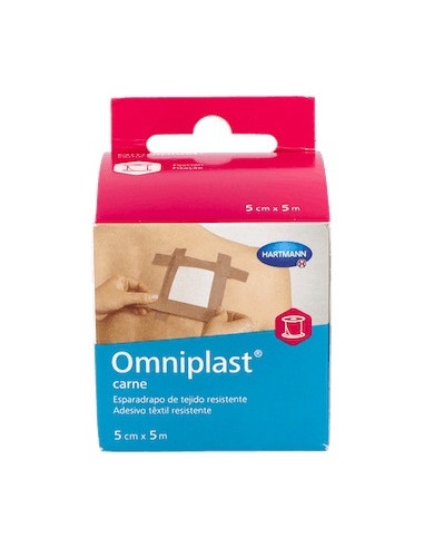Esparadrapo Omniplast Carne 5 M X 5 Cm