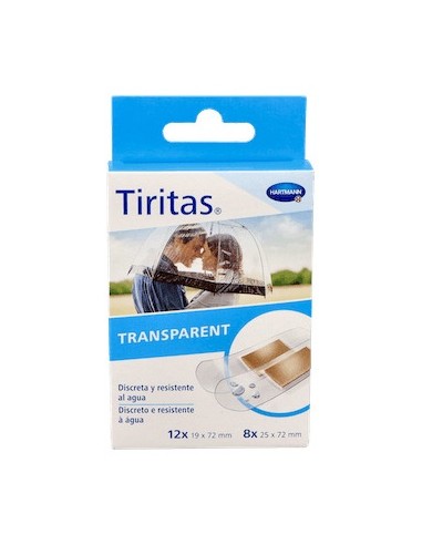 Tiritas Transp. Hartmann 2 Tamaños 20Ud