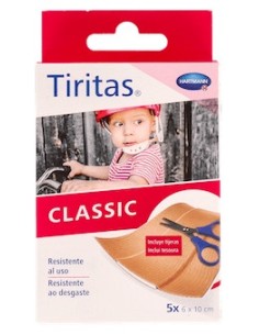 Tiritas Tela Classic Recortables 5Uds