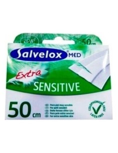 Salvelox Med Extra Sensitive Adhesivo 1 Aposito 50 Mm X 6 Mm