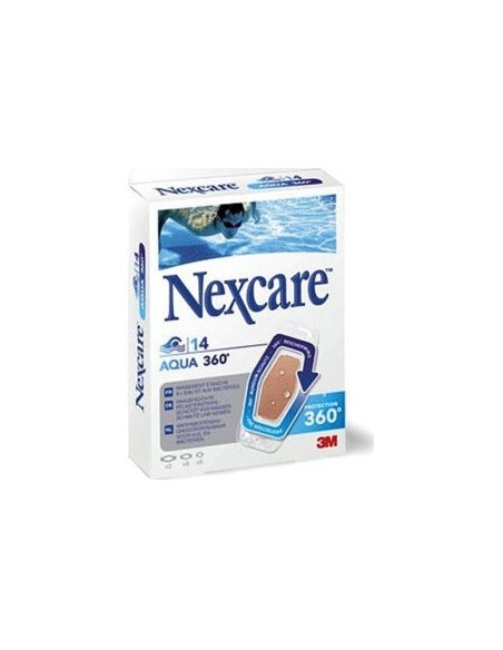 Nexcare® Aqua 360º Tiras Adhesivas Surtido 14Uds