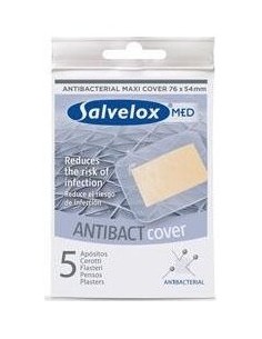 Salvelox Med Antibacteriano Cover Apósito Adhesivo 5Uds