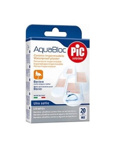Pic Aquabloc Con Bactericida Apósito Adhesivo...