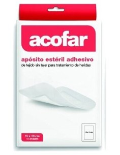 Acofar Apósito Estéril Adhesivo 15X10Cm 10Uds