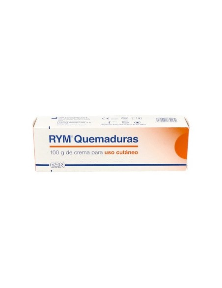 Rym Quemaduras Crema 100 Gramos