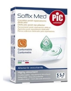 Pic Soffix Med Con Bactericida Post Operatorio Apósito...