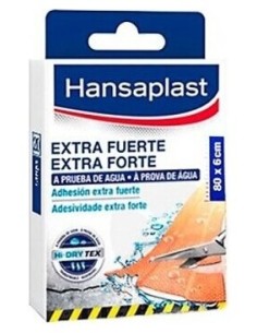 Hansaplast Extra Fuerte Apósitos Adhesivos 8 Tiras