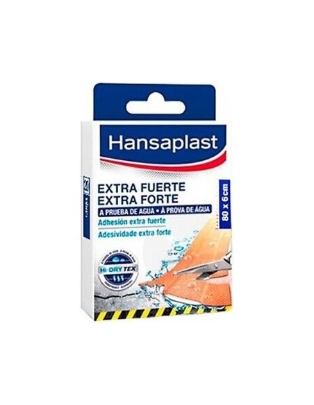 Hansaplast Extra Fuerte Apósitos Adhesivos 8 Tiras