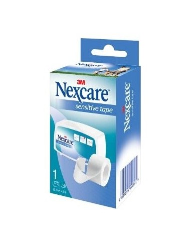 Nexcare Esparadrapo Papel Blanco 5 M X 2,5 Cm