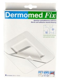Dermomed Fix Apósitos 9X10 6Uds