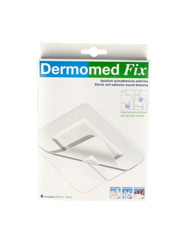 Dermomed Fix Apósitos 9X10 6Uds