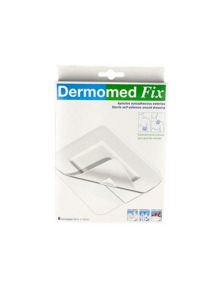 Dermomed Fix Apósitos 9X10 6Uds