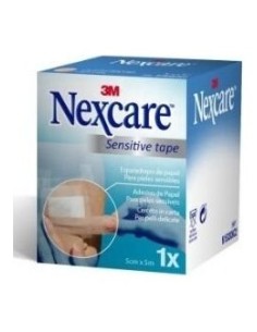 Nexcare Esparadrapo Papel Blanco 5 M X 5 Cm