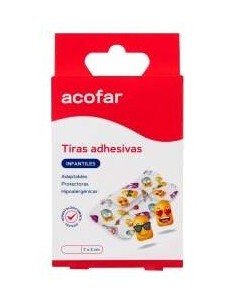 Acofar Tiras Infantiles  Emoji 16 U