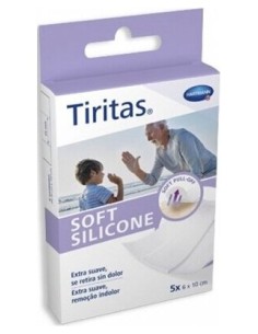 Tiritas Soft Silicone 6 U X (25 X 72 Mm) + 2 U X (40 X 60...