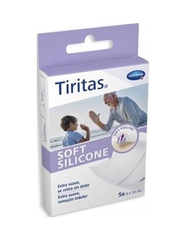 Tiritas Soft Silicone 6 U X (25 X 72 Mm) + 2 U...