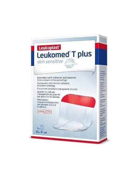 Leukomed T Skin Sensitive 8X15Cm 5 Uds