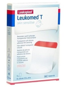 Leukomed T Plus Skin Sensitive 8X10Cm 5 Uds