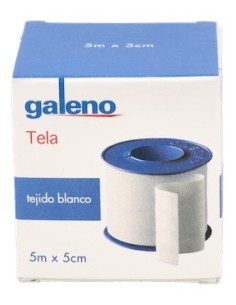 Esparadrapo Galeno Blanco 5X5 Cm.