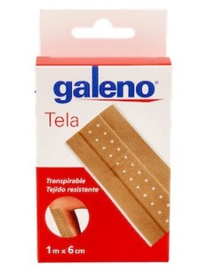 Galeno Tiras Tela Procte 100X6 Cm Color Piel