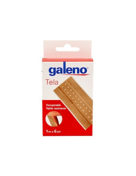 Galeno Tiras Tela Procte 100X6 Cm Color Piel