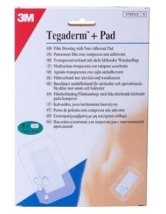 Tegaderm + Pad Apósito Transparente 9X15Cm 5Uds