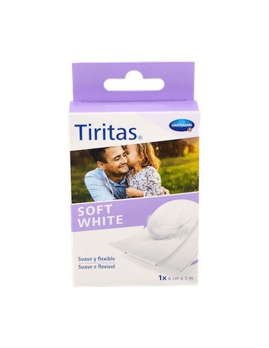 Tiritas Sensitive Elastic 6Cmx1M 1 Rollo