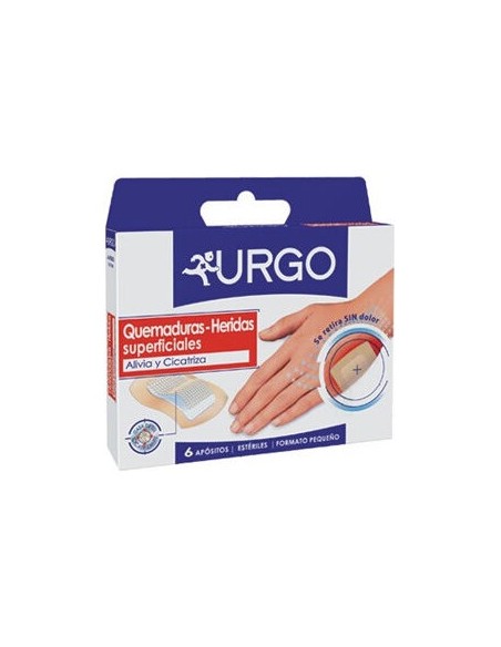 Urgo Quemaduras Y Heridas Superficiales 6Uds