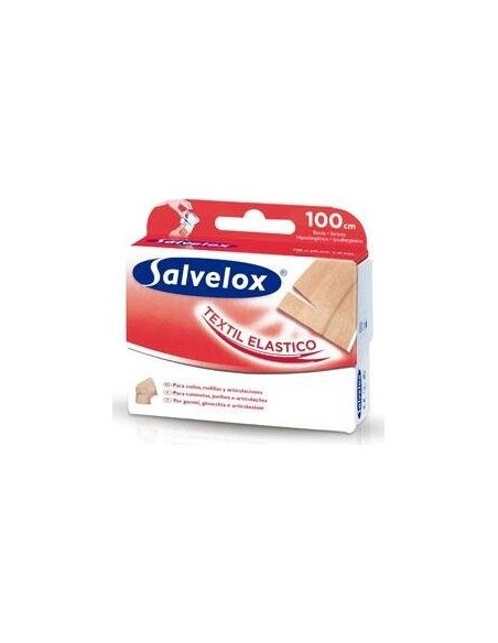 Salvelox Apósito Textil Elástico 100Cmx6Cm 1Ud