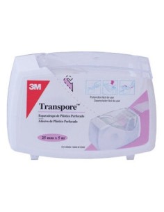 Transpore Esparadrapo De Plástico Microperforado 5Mx2,5Cm