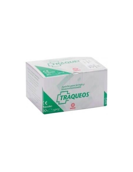 Traqueo'S Apósitos Laringo/Traqueotomizado 20X12Cm 30Uds