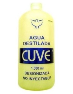 Agua Destilada Cuve 1000 Cc