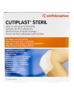 Cutiplast® Apósito Adhesivo Estéril 5Uds