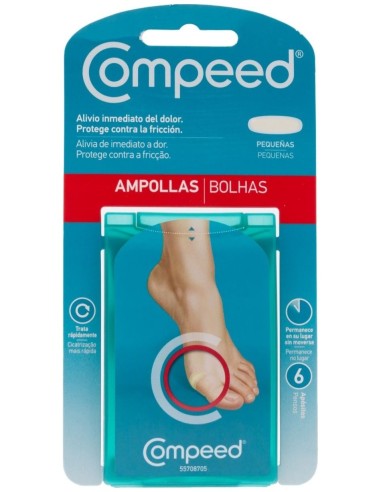 Compeed Ampollas Pequeño 6 Und.