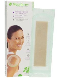 Mepiform Reductor De Cicatriz Silicona Lámina 4X30Cm 5Uds
