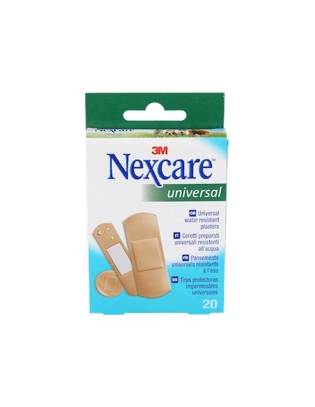 Nexcare® Universal Tiras Adhesivas Surtido 20Uds