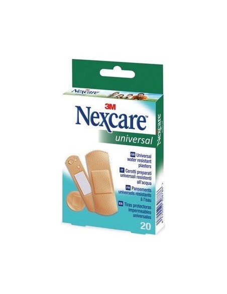 Nexcare® Universal Tiras Protectoras 19X76Mm 20Uds