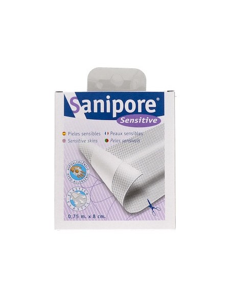 Sanipore Apósito Adhesivo Banda 75Cmx8Cm 1Ud