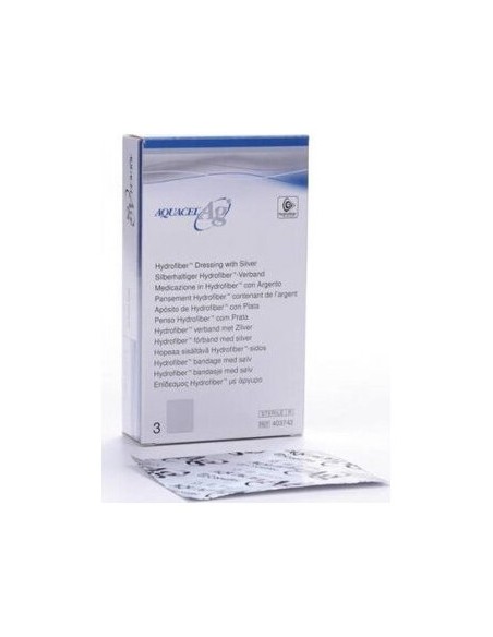 Aquacel Ag Plata 2,5X45 Cm 3 Apositos