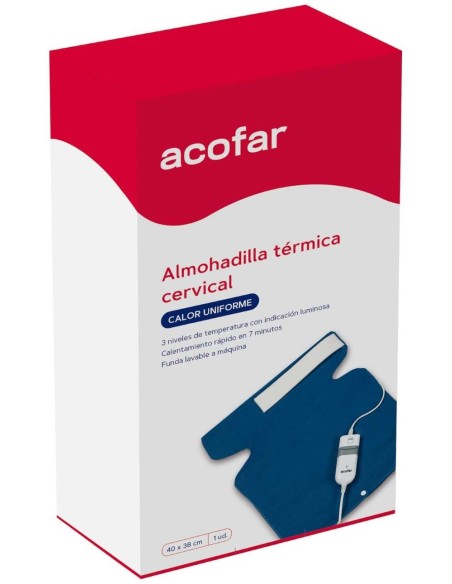 Acofar Almohadilla Termica Cervical 1 Ud