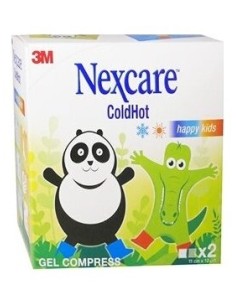 3M Nexcare Coldhot Happykids 11X12Cm 2Ud