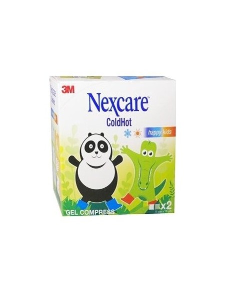 3M Nexcare Coldhot Happykids 11X12Cm 2Ud