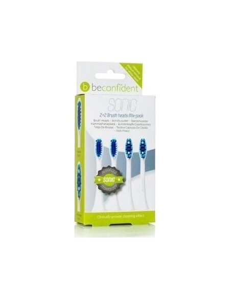 Beconfident Cabezal Blanco Mixto 4 Ud