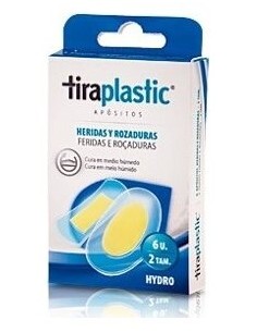 Tiraplastic Apósitos Hidratante Ocoloides 6Ud