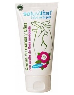 Saluvital Crema De Manos Y Uñas Aceite De Rosa Mosqueta 75Ml